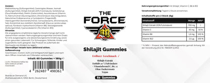 Shilajit Gummies - THE FORCE SPORT