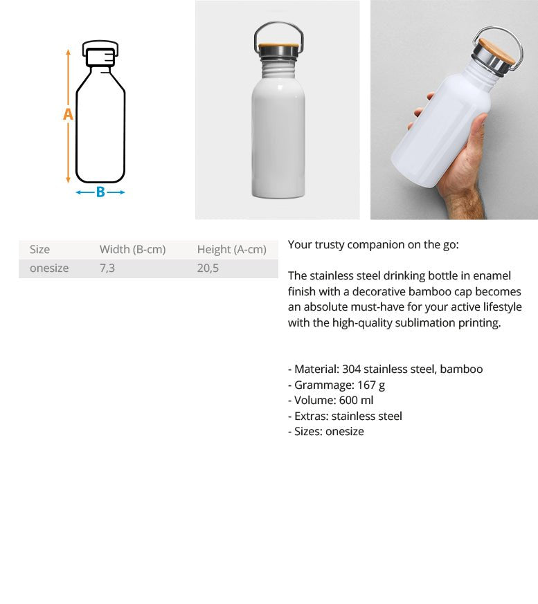 Stainless Steel Drinking Bottle - THE FORCE SPORT