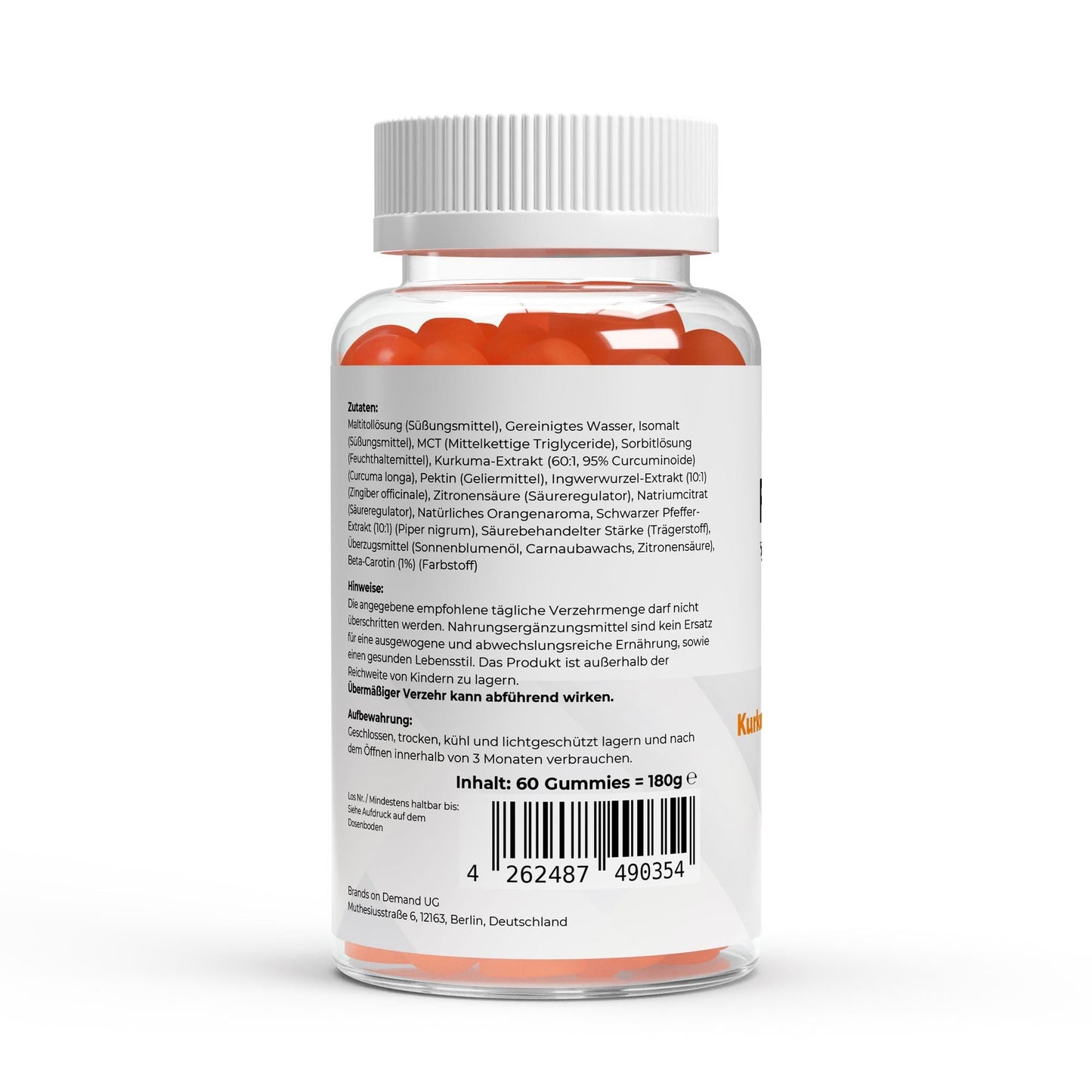 Turmeric & Ginger Gummies - THE FORCE SPORT