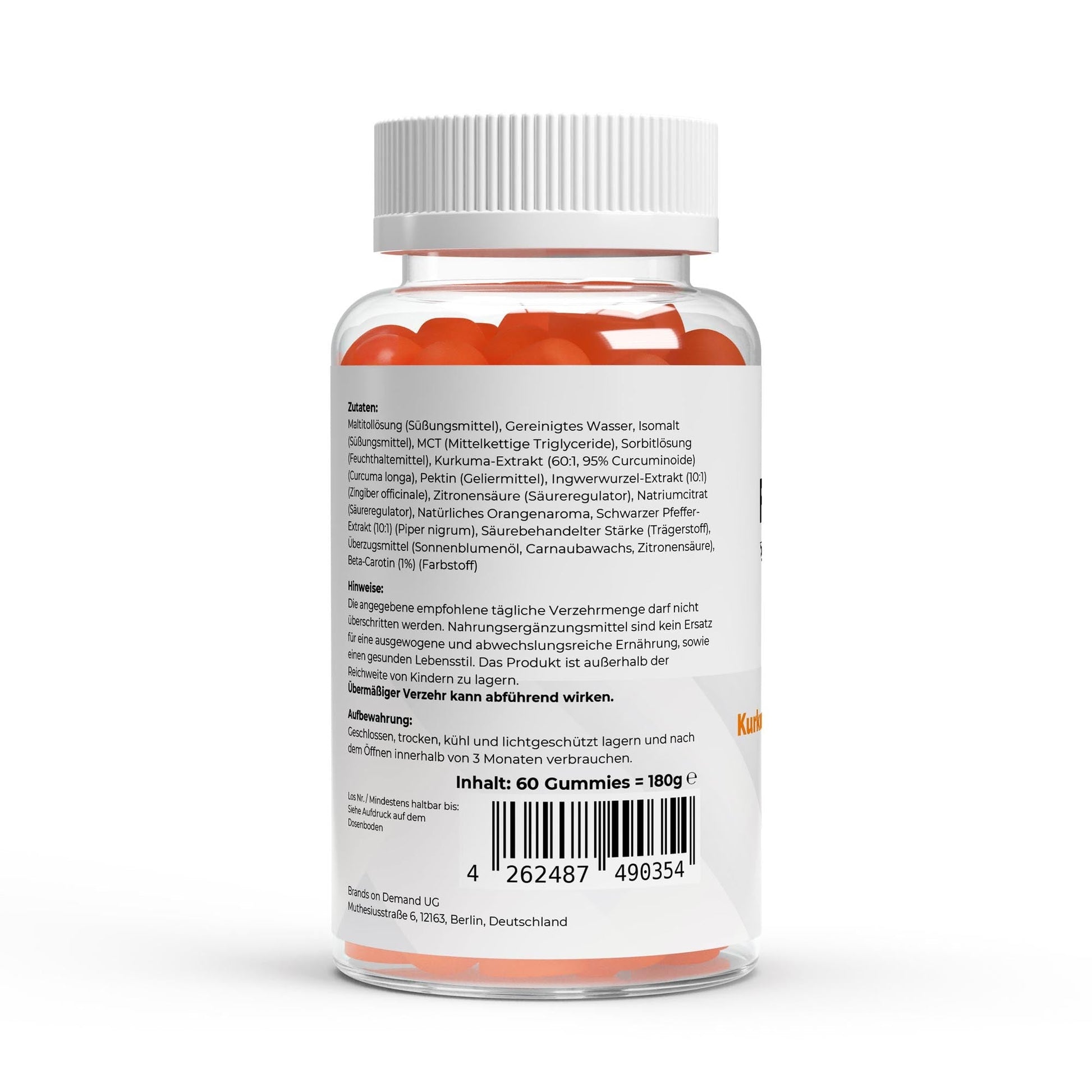 Turmeric & Ginger Gummies - THE FORCE SPORT