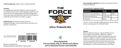 Ultra+ Probiotic Mix - Lemon - 500ml - THE FORCE SPORT