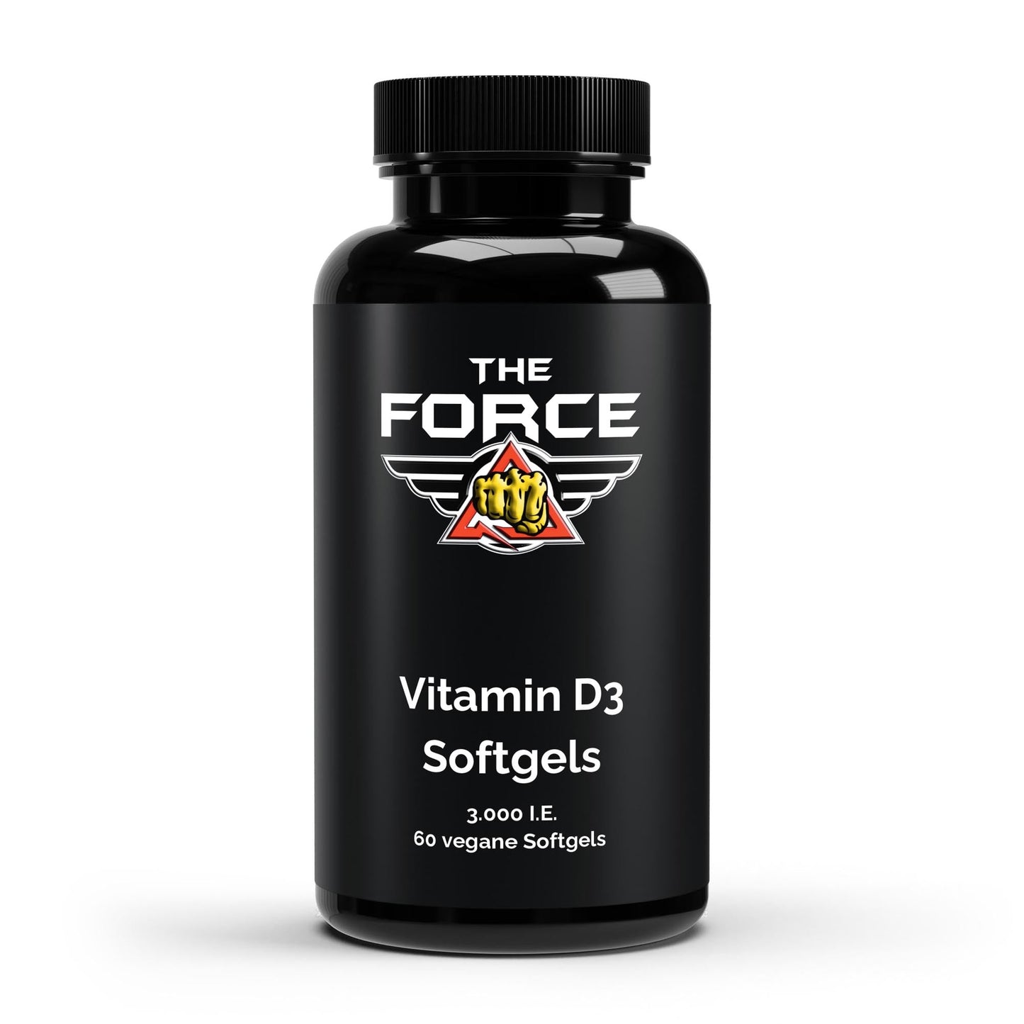 Vitamin D3 Softgels 3.000 I.E. – vegane hochdosierte D3 Kapseln – The Force