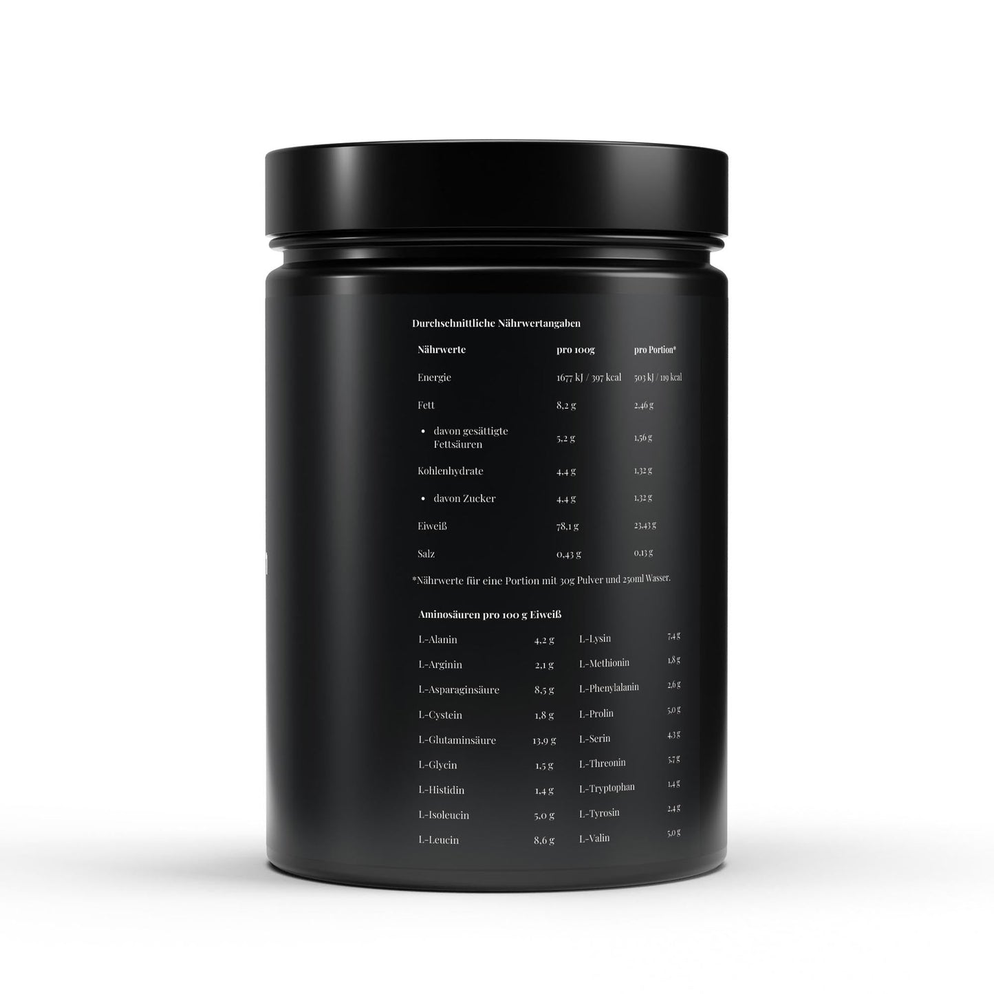 The Force Whey Protein Vanille – 1000 g Beutel, hochwertiges Molkenprotein mit Vanille-Geschmack