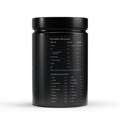 The Force Whey Protein Vanille – 1000 g Beutel, hochwertiges Molkenprotein mit Vanille-Geschmack