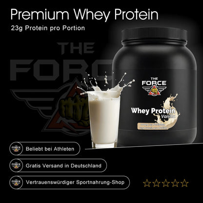 The Force Whey Protein vanilla – high quality whey protein powder