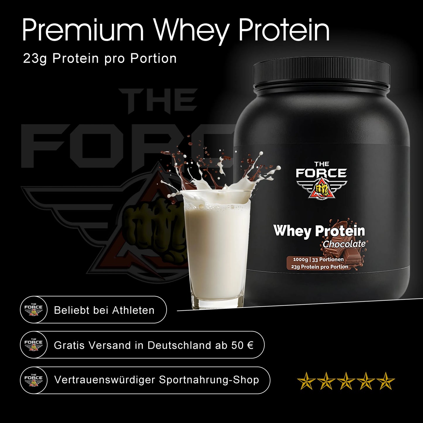 Premium Whey - Flavor: Chocolate - 1000g